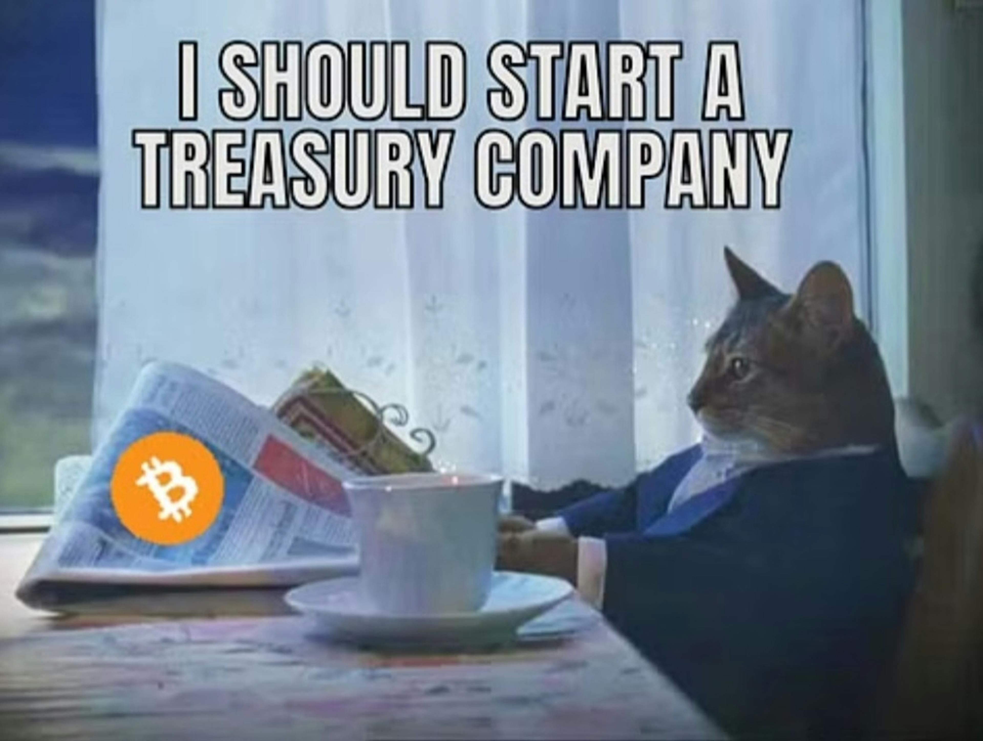 Now's the Time to Start a Bitcoin Treasury Company 