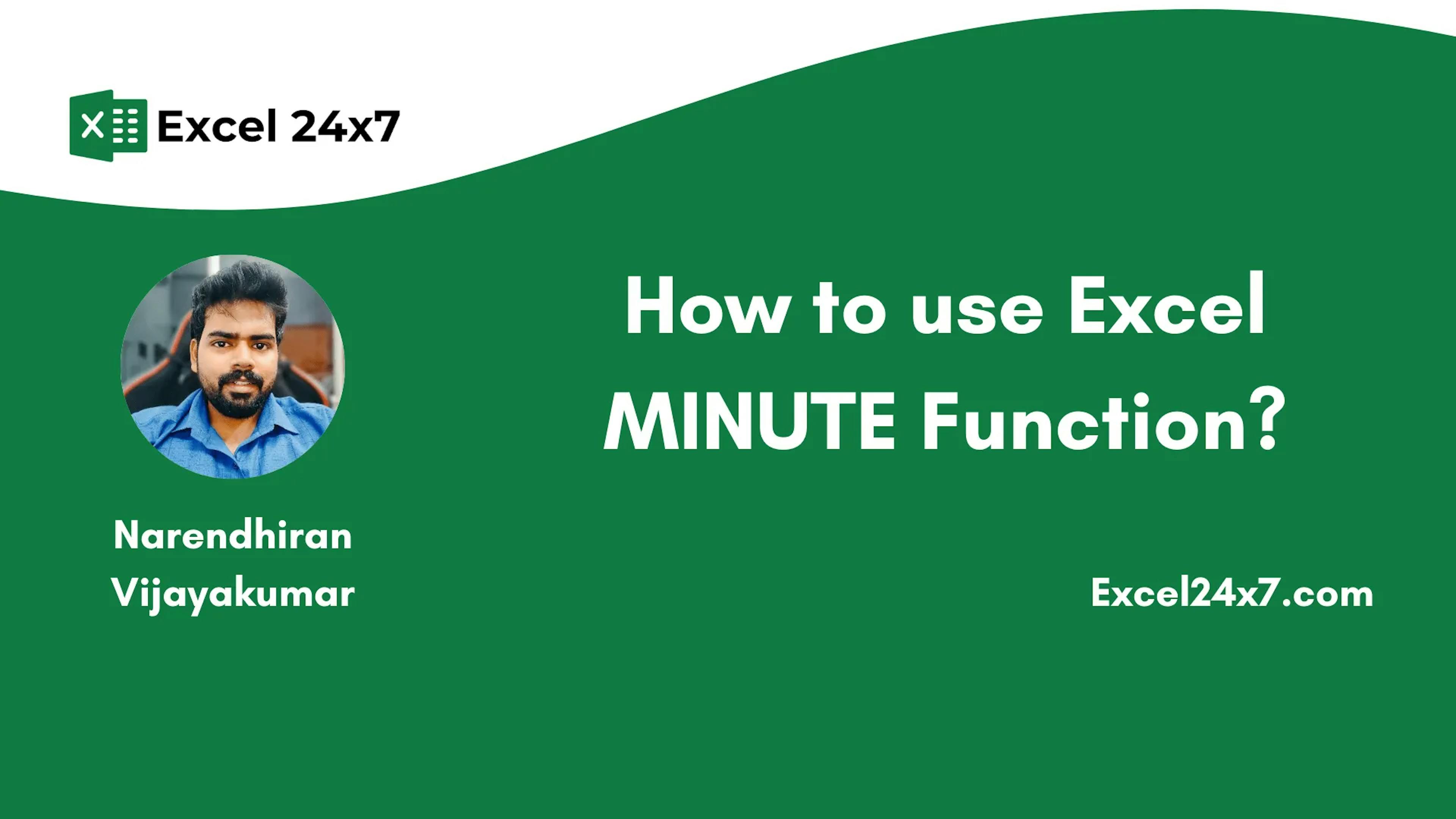 Using Minute Function to Extract Minutes From  Input Time Like a Pro