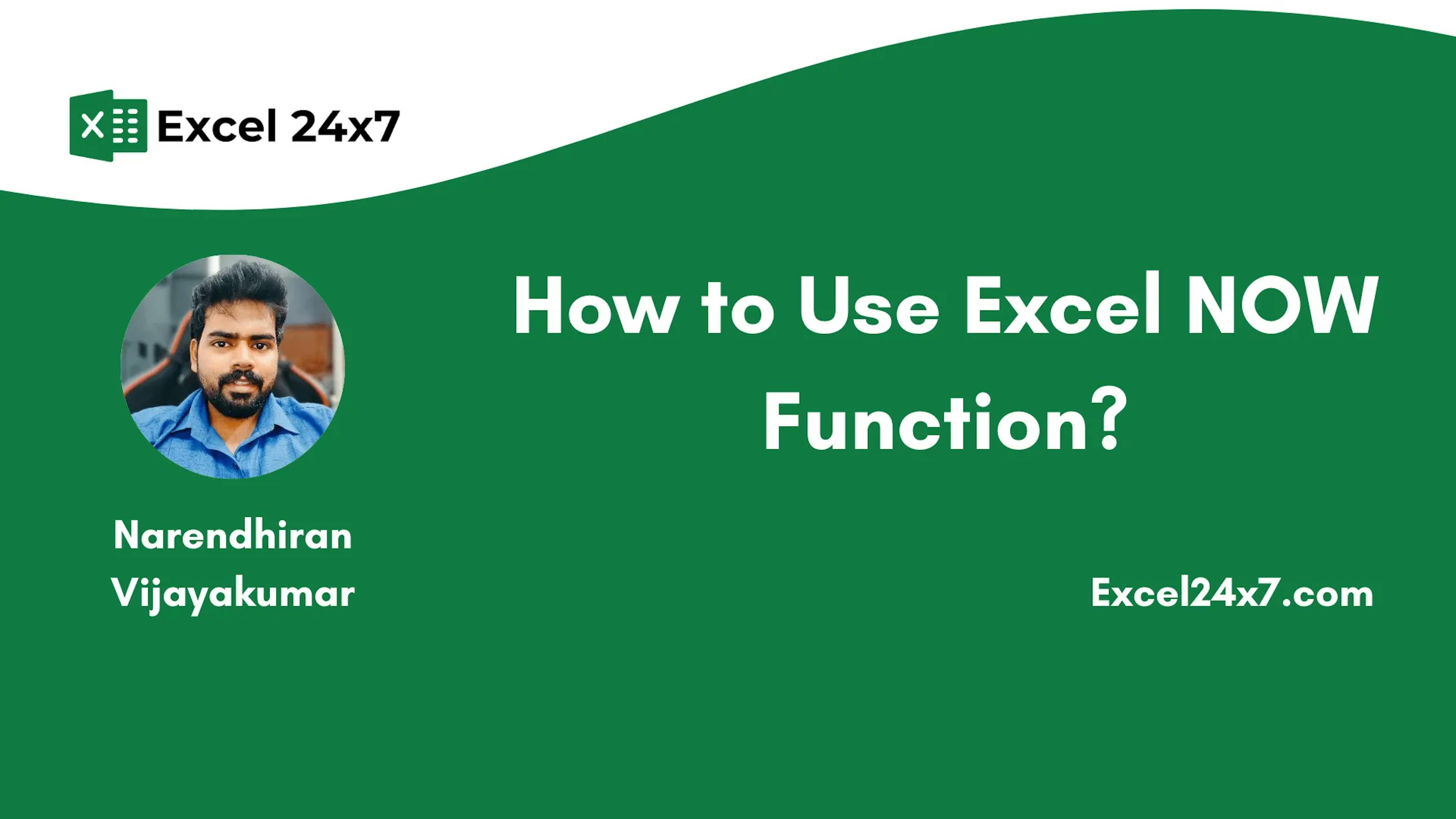 Excel NOW Function: Real-Time Date & Time in Your Sheets