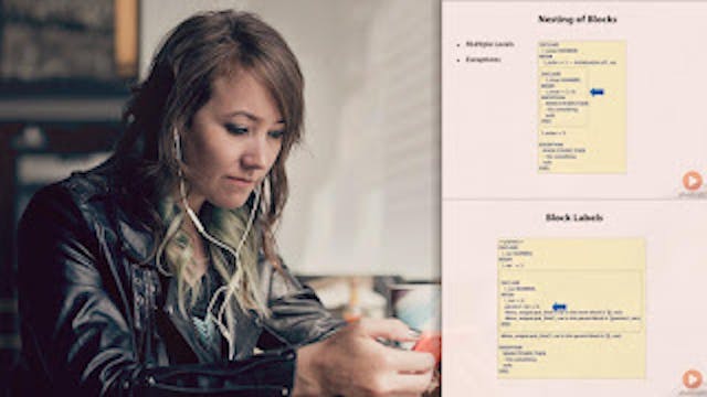Best Pluralsight course to learn PL/SQL
