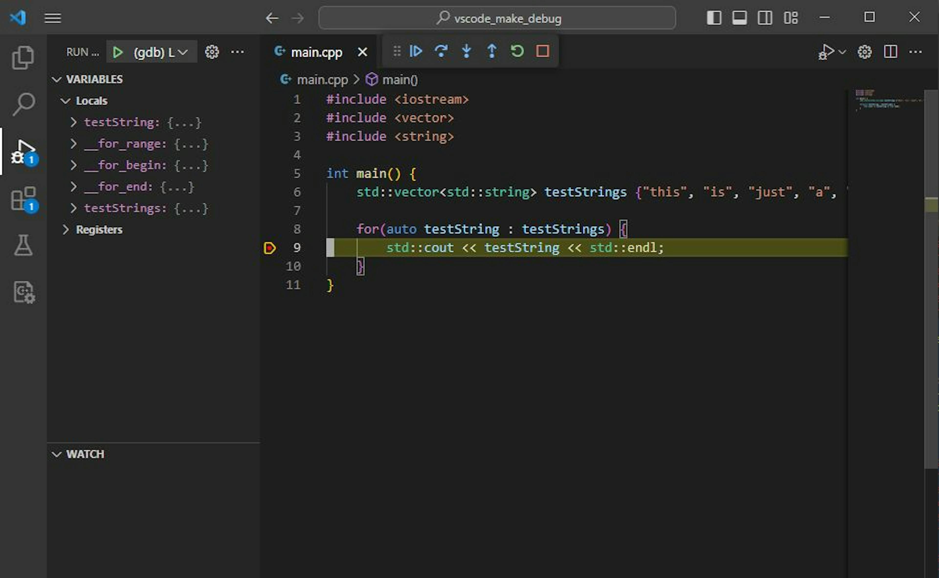 How to Set up C++ Debugging in VSCode Using a Makefile